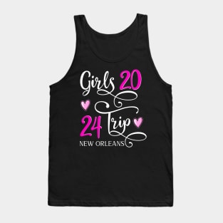 Girls Trip 2024 New Orleans Louisiana Tank Top